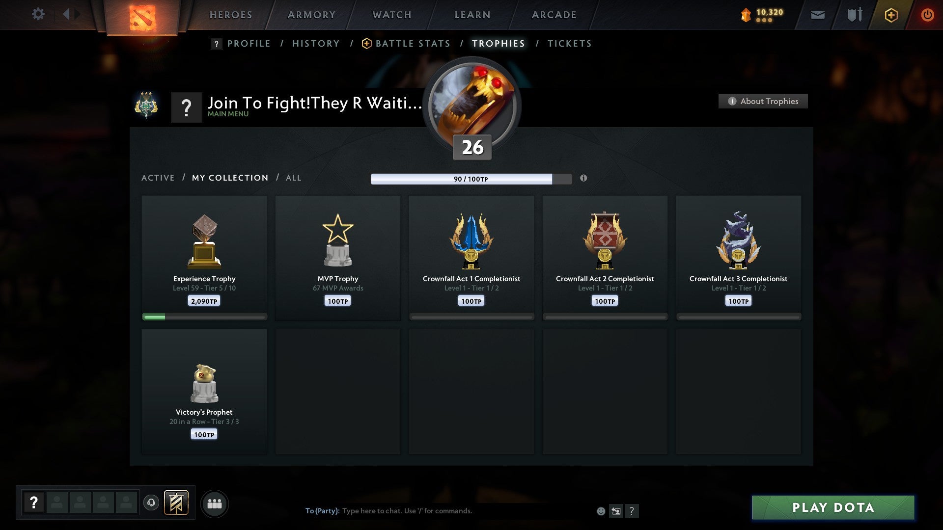 Archon III | MMR: 2555 - Behavior: 10369 - Communication: 10369