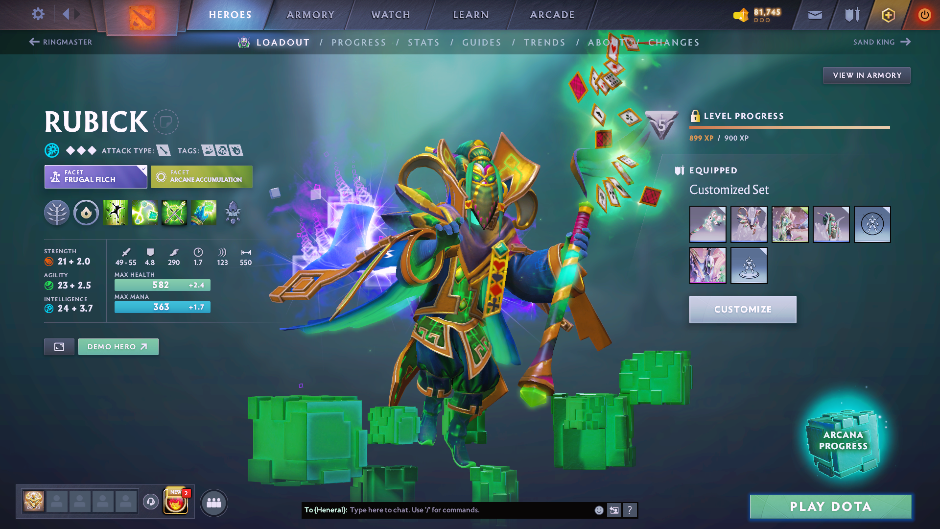 Legend I | MMR: 3130 - Behavior: 9825 - Communication: 9387