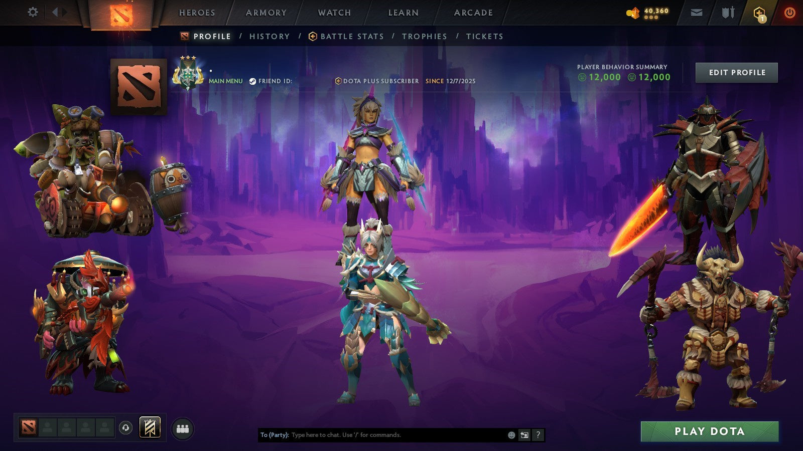 MMR: 2609 - Behavior: 12000