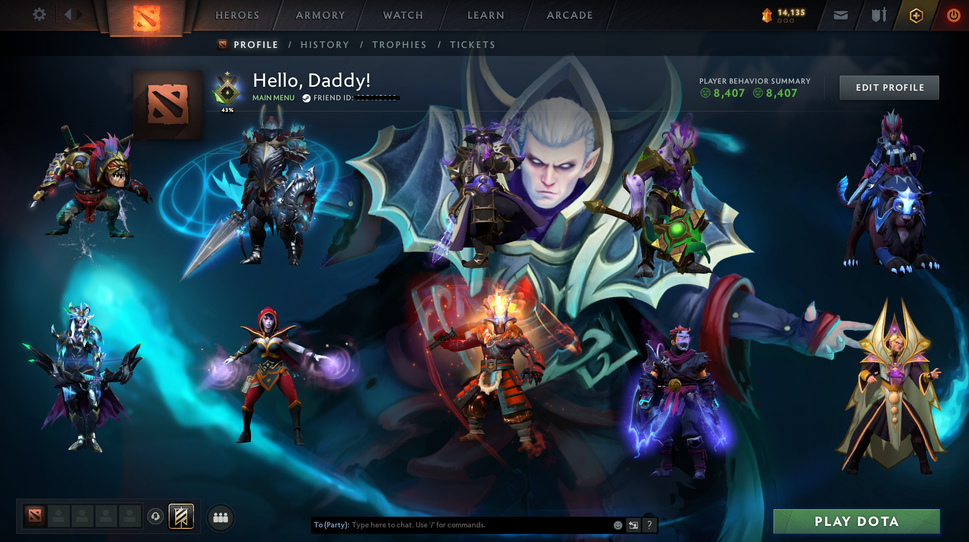 Herald I | MMR: 67 - Behavior: 8407 - Communication: 8407