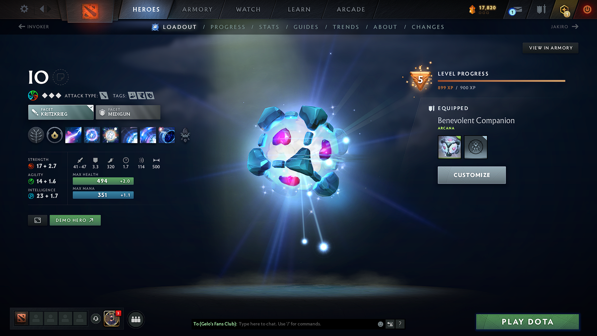 Archon IV | MMR: 2872 - Behavior: 11209 - Communication: 11209