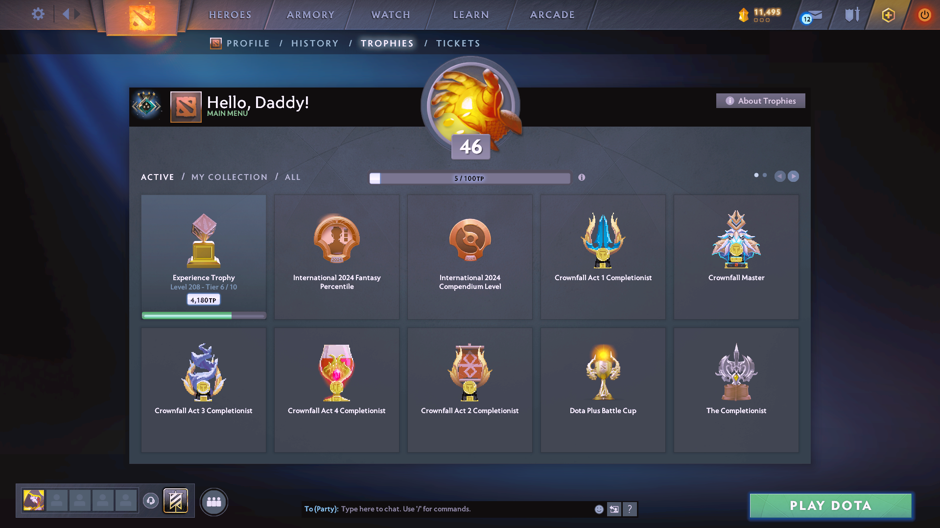 Crusader IV | MMR: 2074 - Behavior: 8761 - Communication: 8761