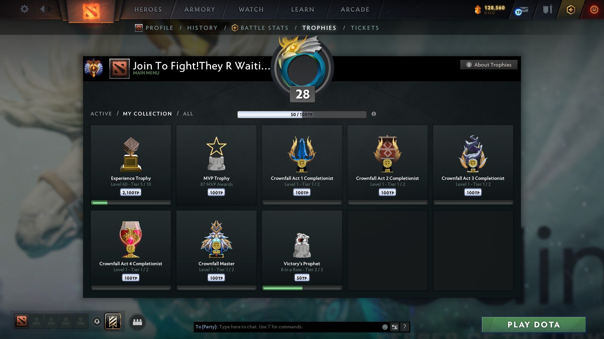 Immortal | MMR: 6776 - Behavior: 10798 - Communication: 10798