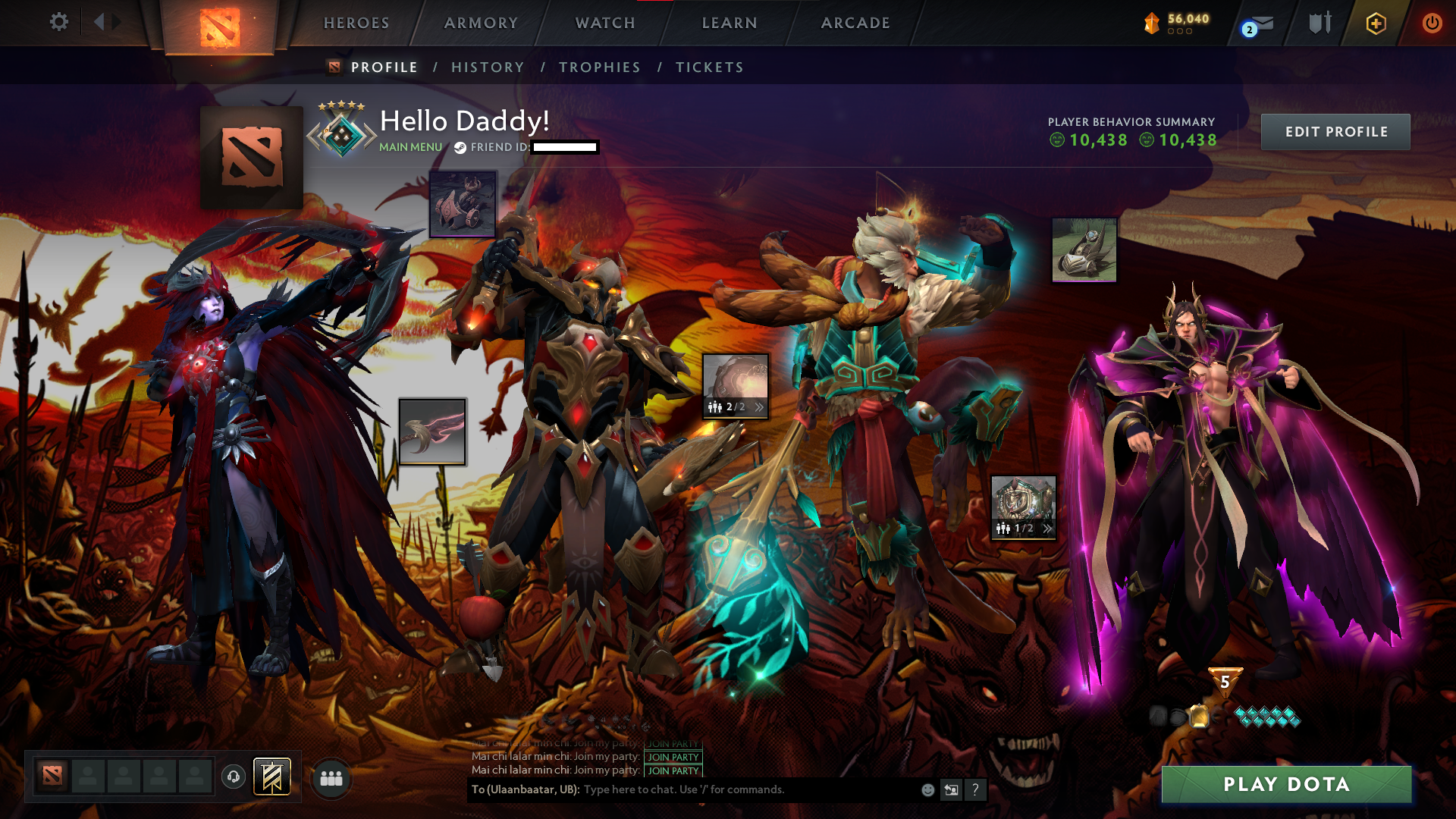 MMR: 2102 - Behavior: 10438