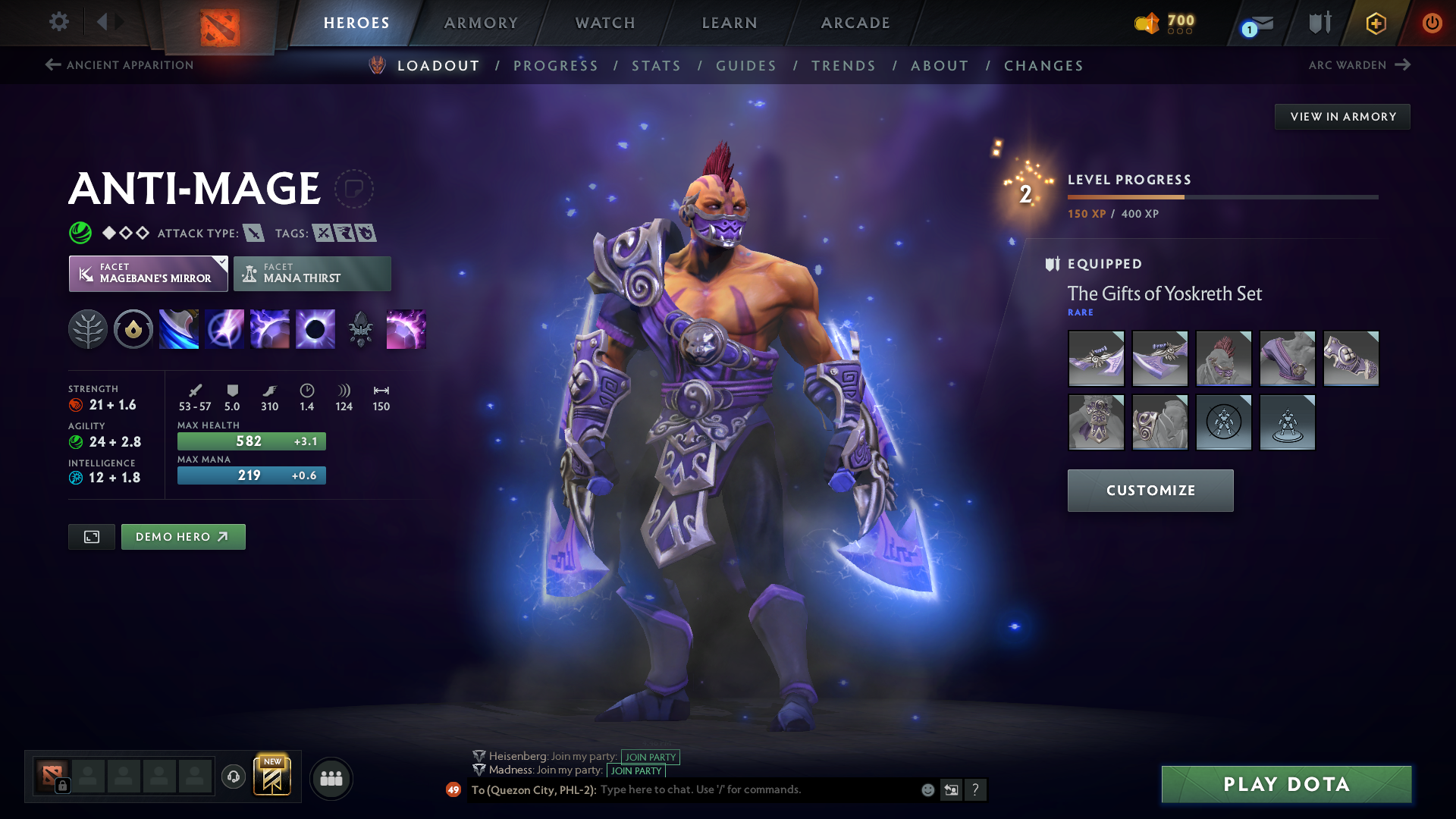 MMR: 1091 - Behavior: 7916