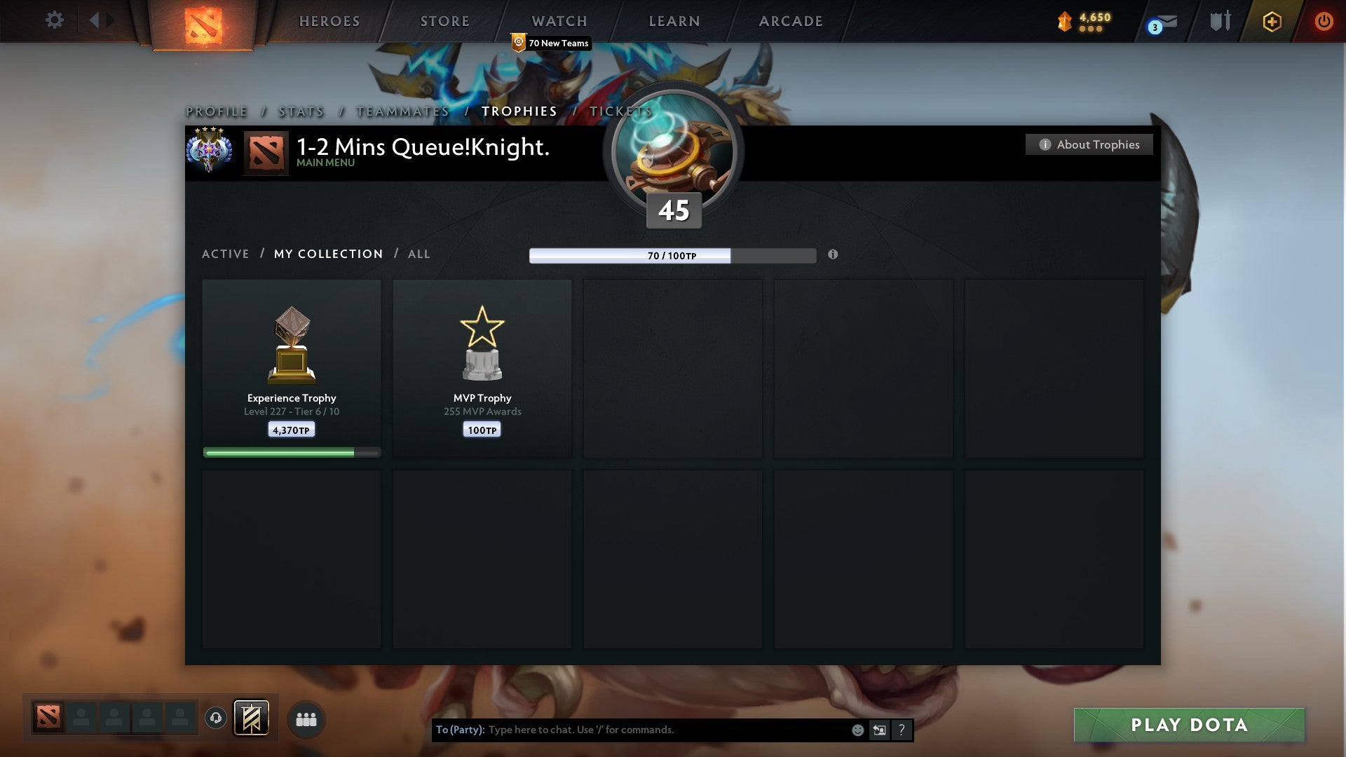 Ancient IV | MMR: 4217 - Behavior: 10000