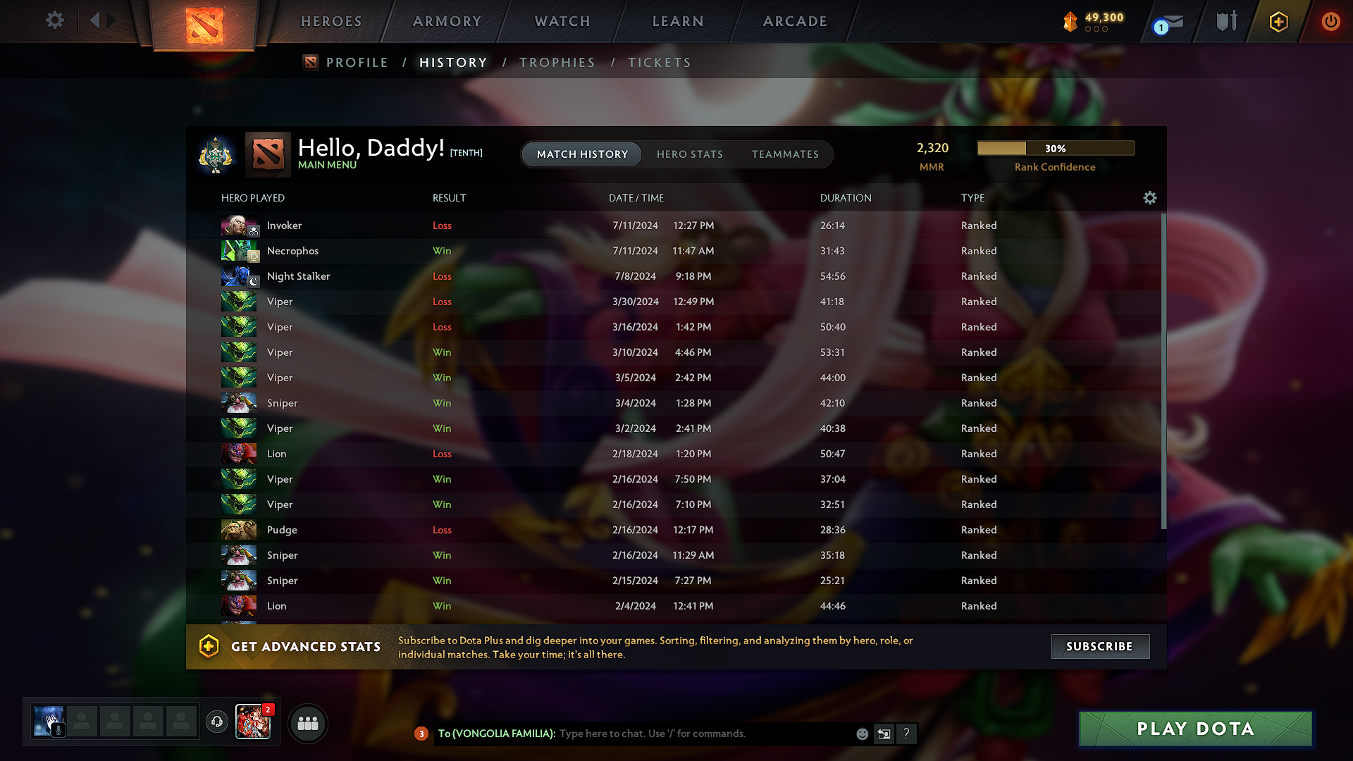 Archon I | MMR: 2320 - Behavior: 9572 - Communication: 8595