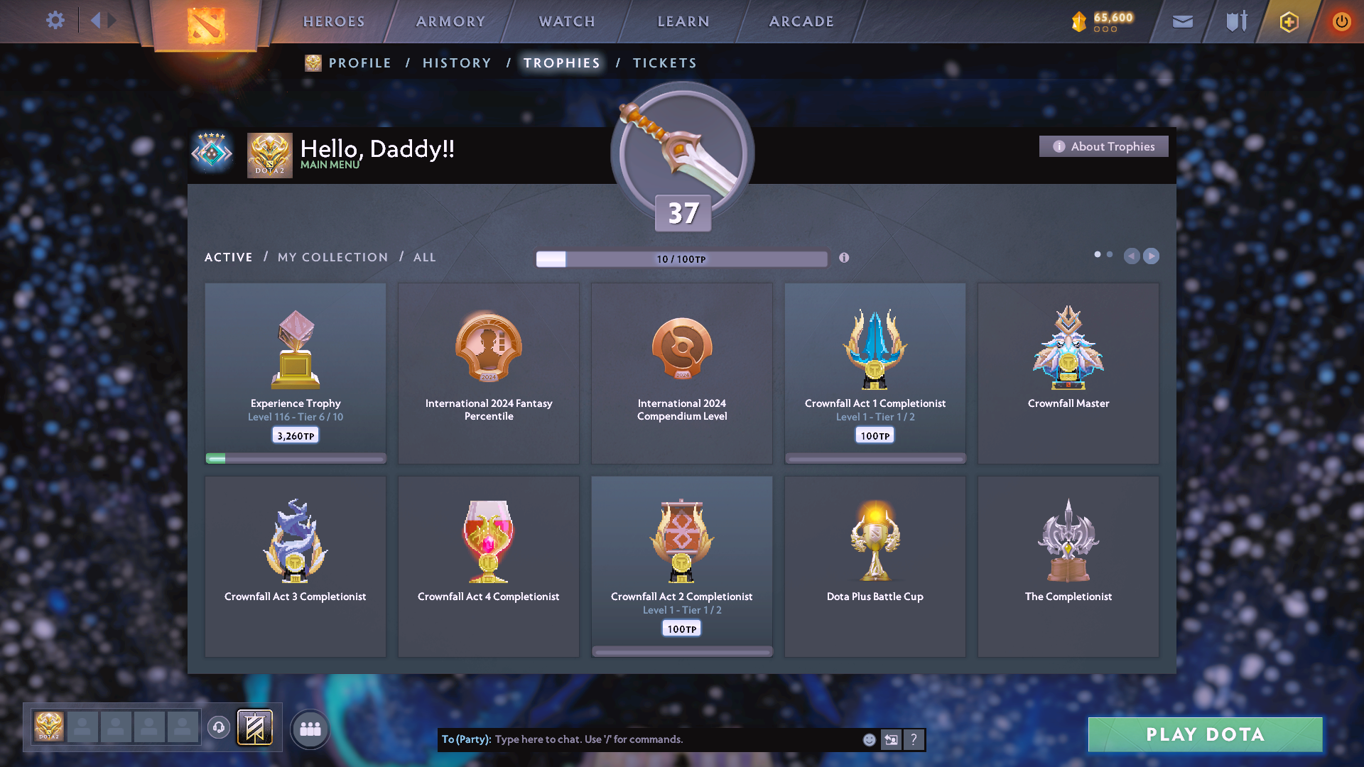 Crusader V | MMR: 2229 - Behavior: 10599 - Communication: 10599