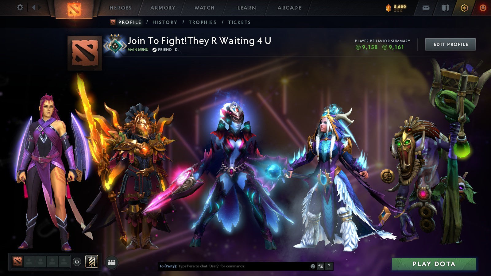 MMR: 1816 - Behavior: 9161