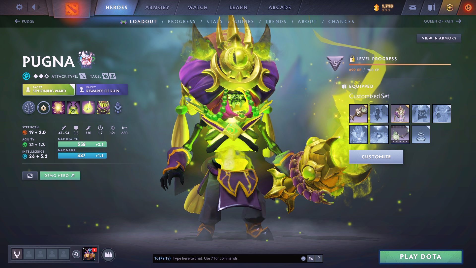 Legend I | MMR: 3103 - Behavior: 12000 - Communication: 12000