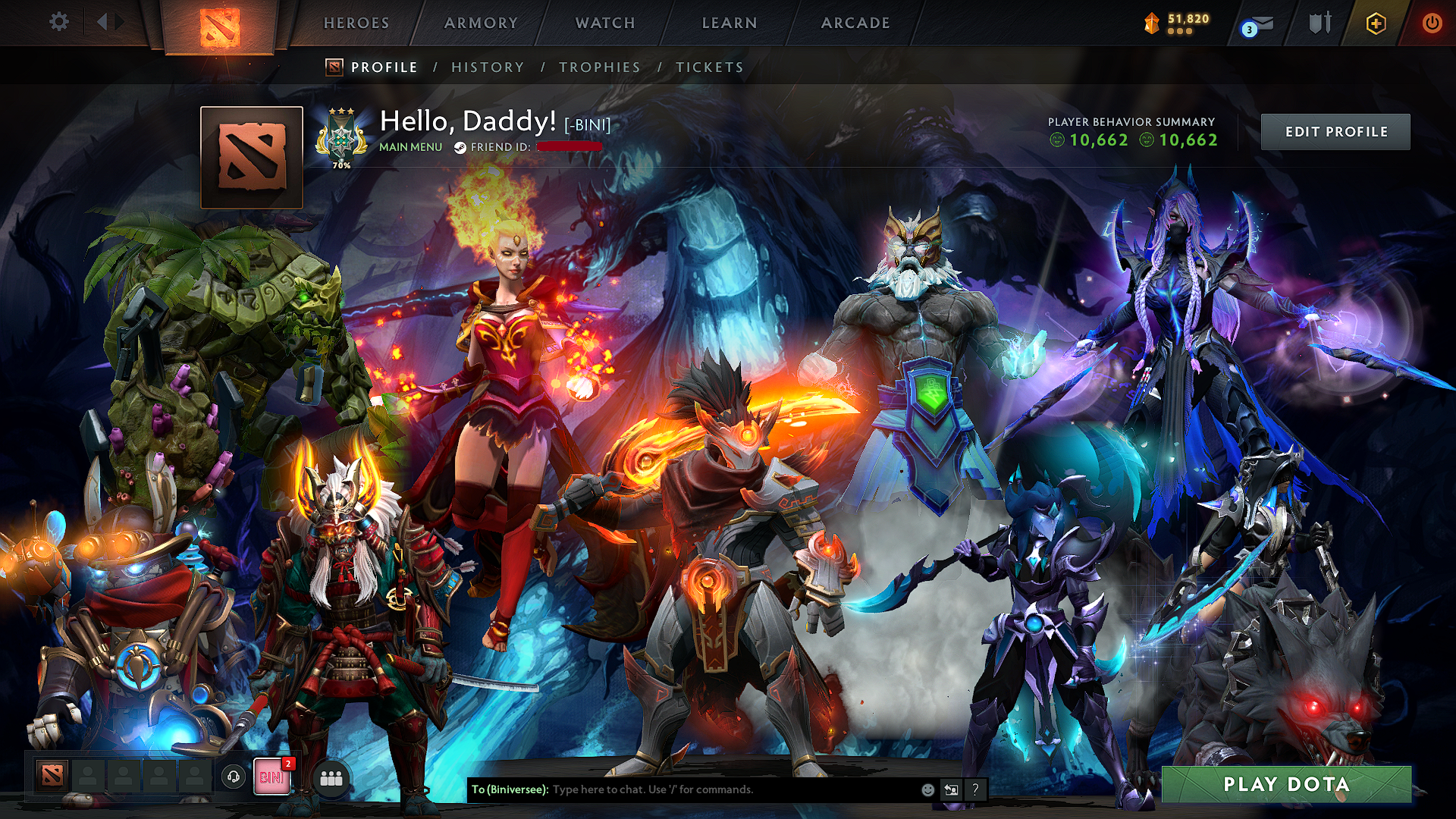 Archon III | MMR: 2727 - Behavior: 10662 - Communication: 10662