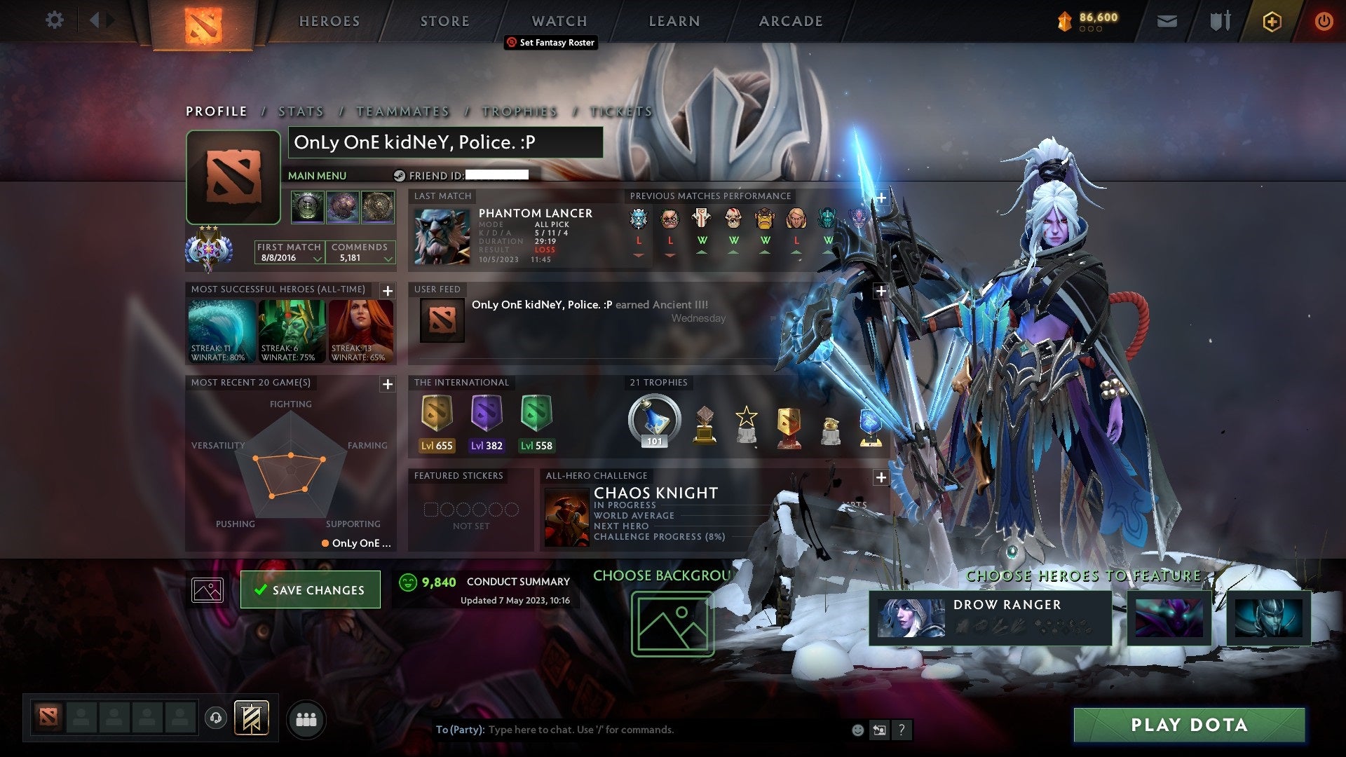 Ancient III | MMR: 4202 - Behavior: 9840