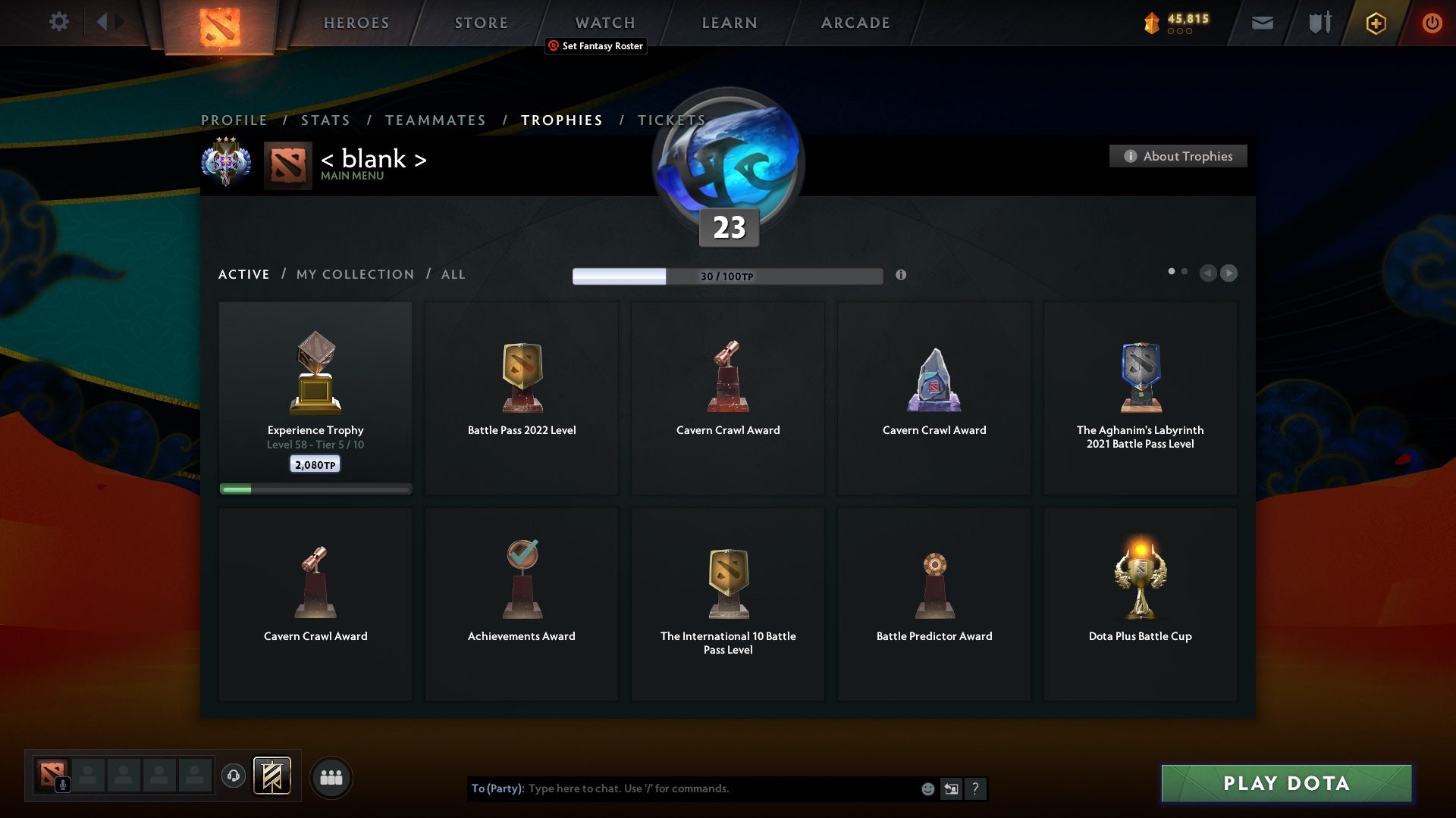 Ancient III | MMR: 4157 - Behavior: 9450