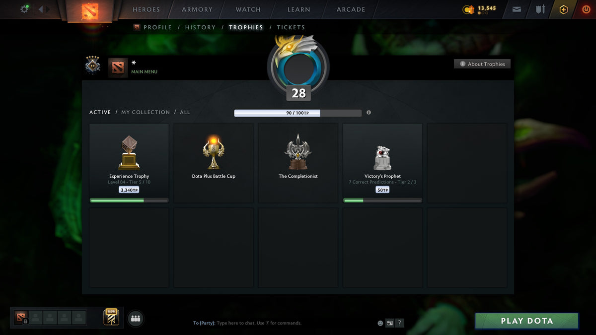 MMR: 1354 - Behavior: 7950