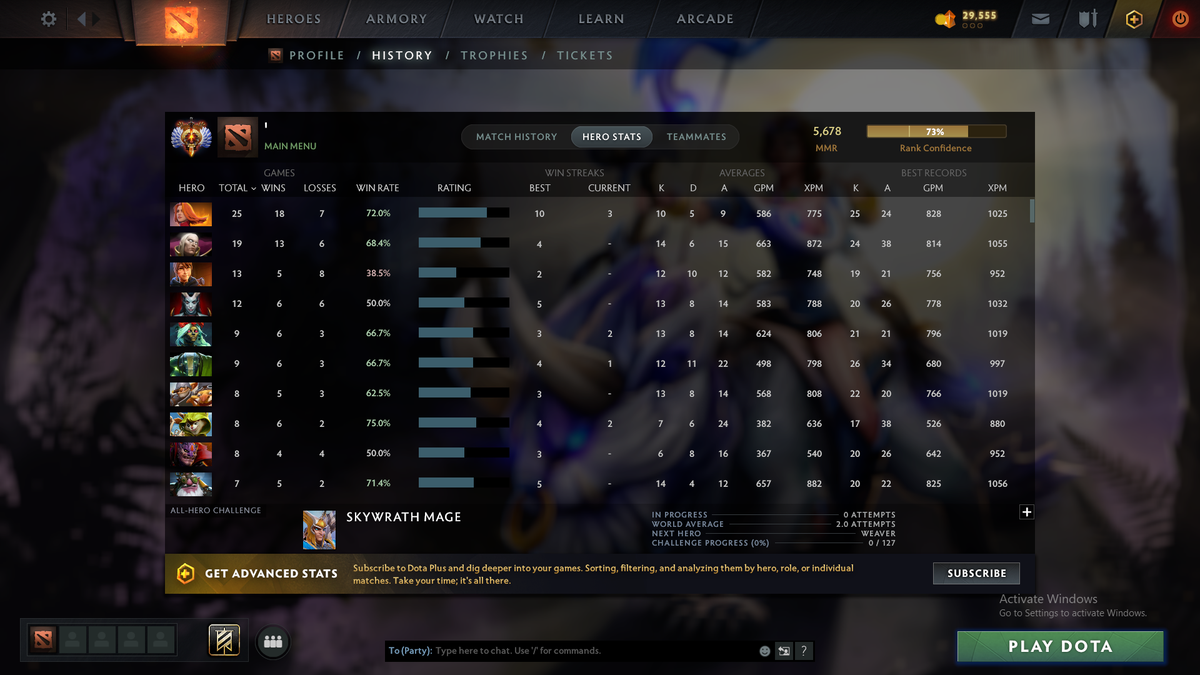MMR: 5678 - Behavior: 10032