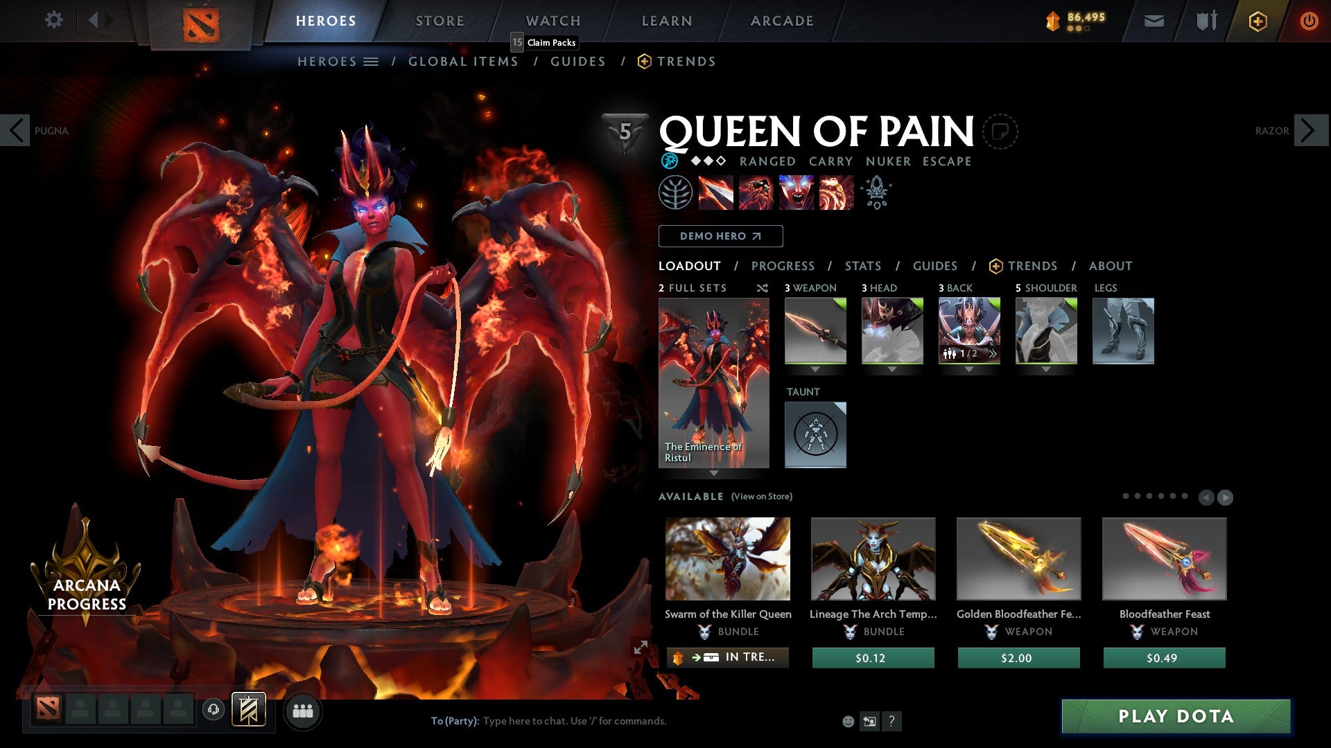 Ancient V | MMR: 4518 - Behavior: 10000