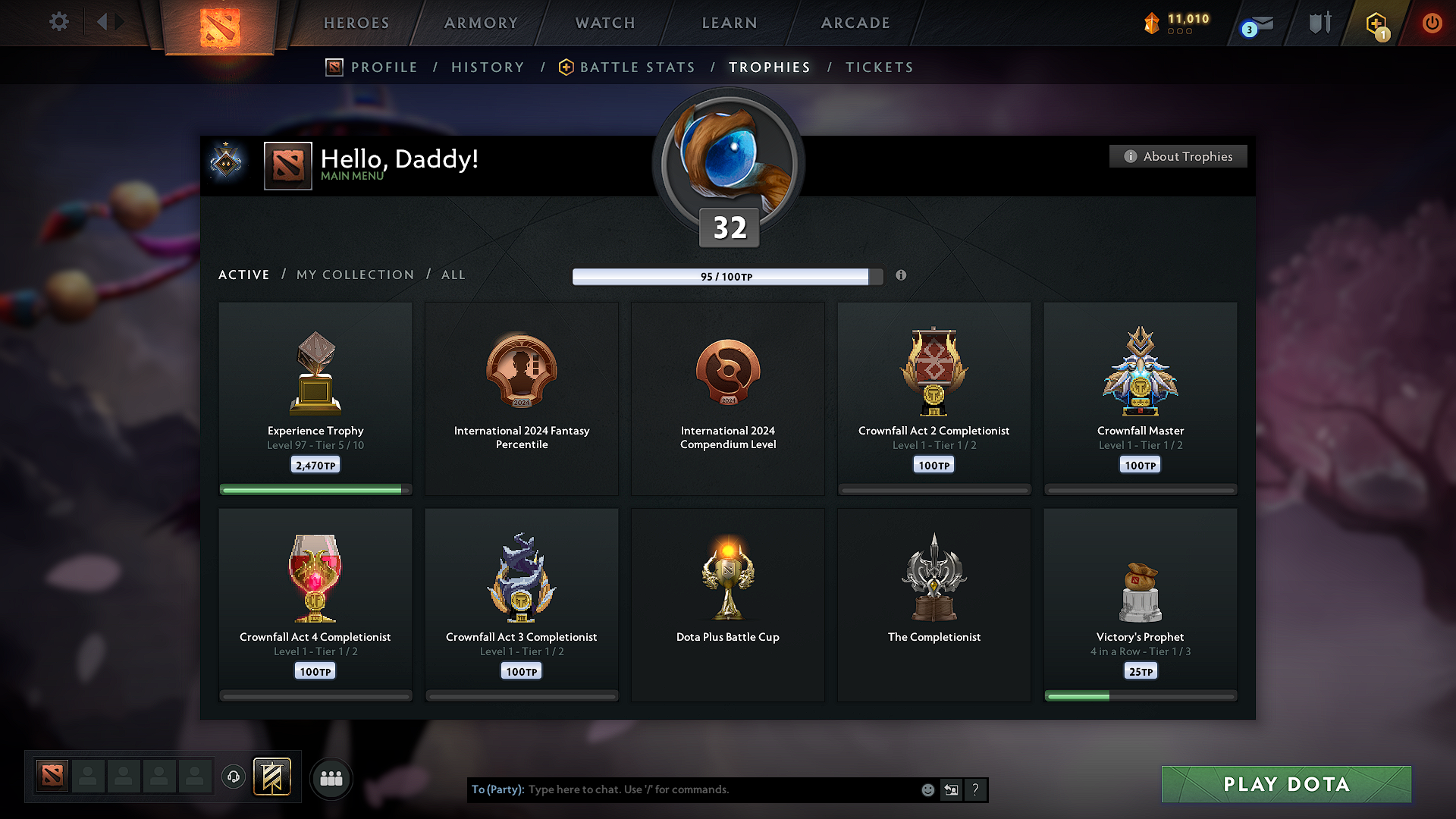 Guardian I | MMR: 821 - Behavior: 10559 - Communication: 10559