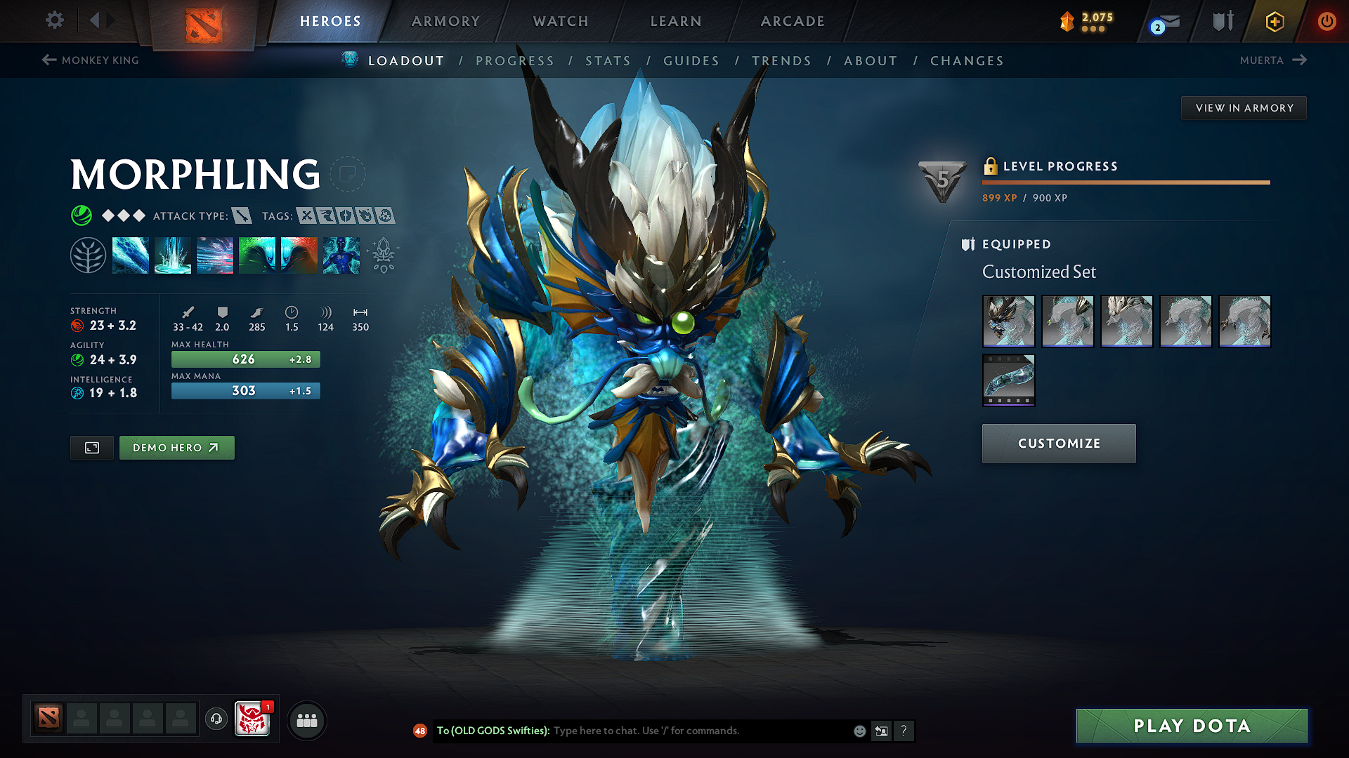 Legend I | MMR: 3049 - Behavior: 9606 - Communication: 9606