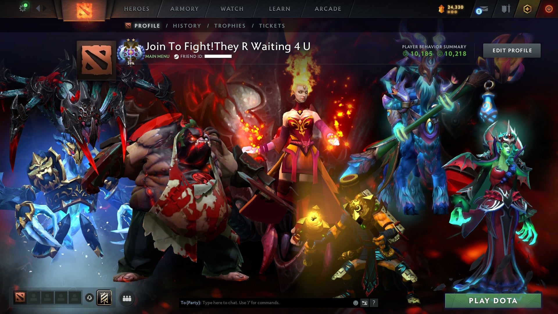 MMR: 4001 - Behavior: 10218