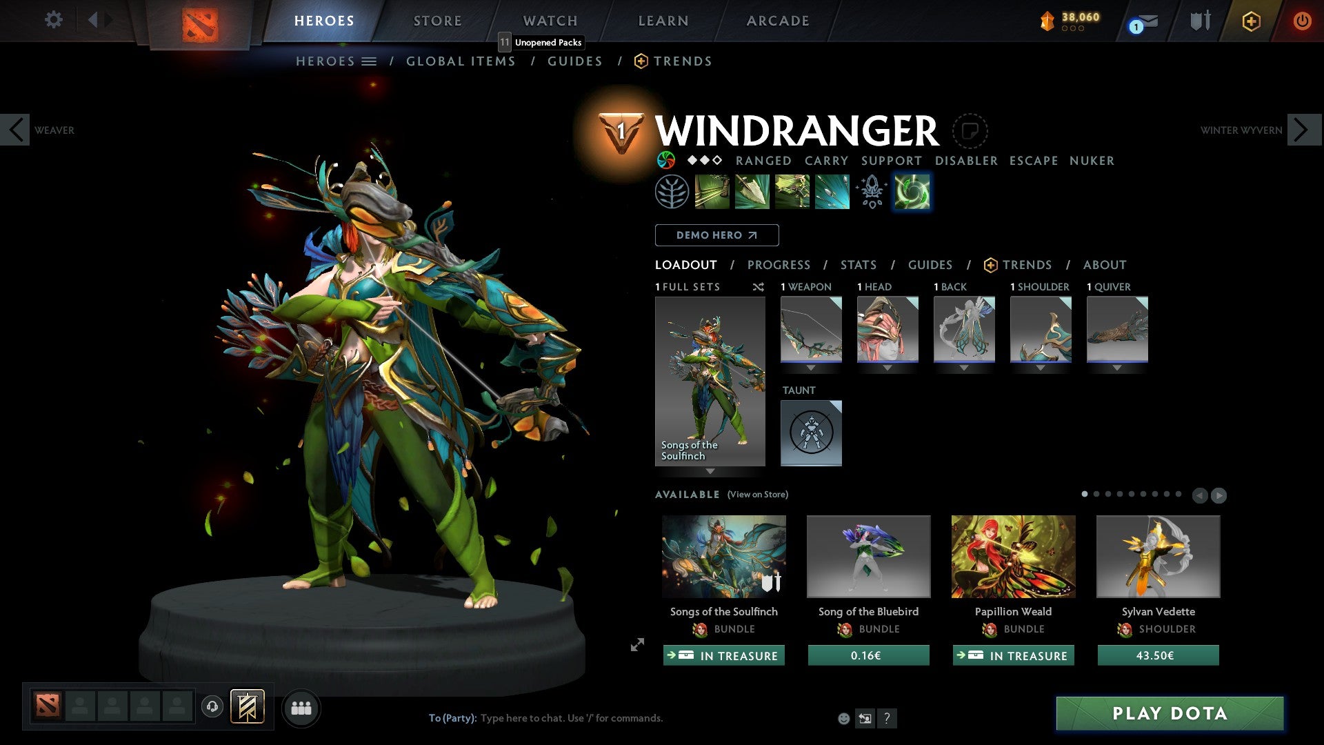 Ancient II | MMR: 3913 - Behavior: 10000