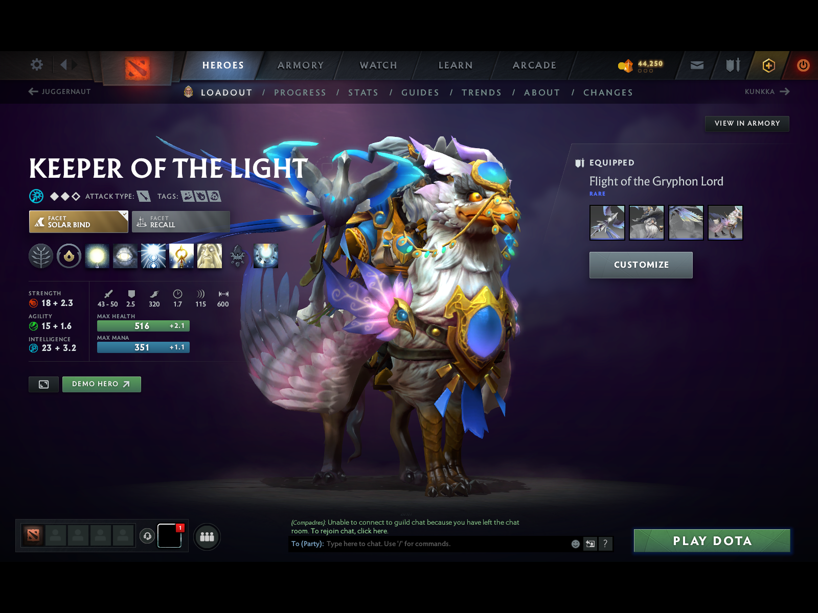 Divine I | MMR: 4578 - Behavior: 11700 - Communication: 11700