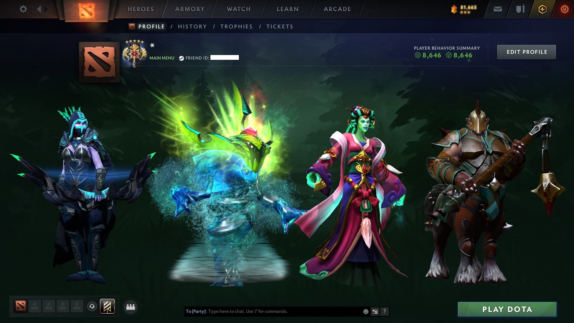 MMR: 3645 - Behavior: 8646