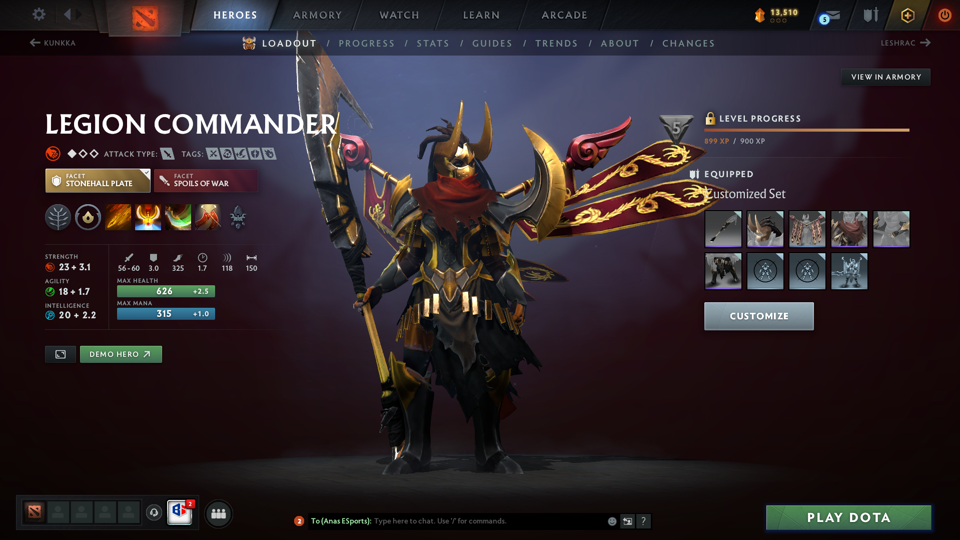 Crusader I | MMR: 1456 - Behavior: 8797 - Communication: 8797