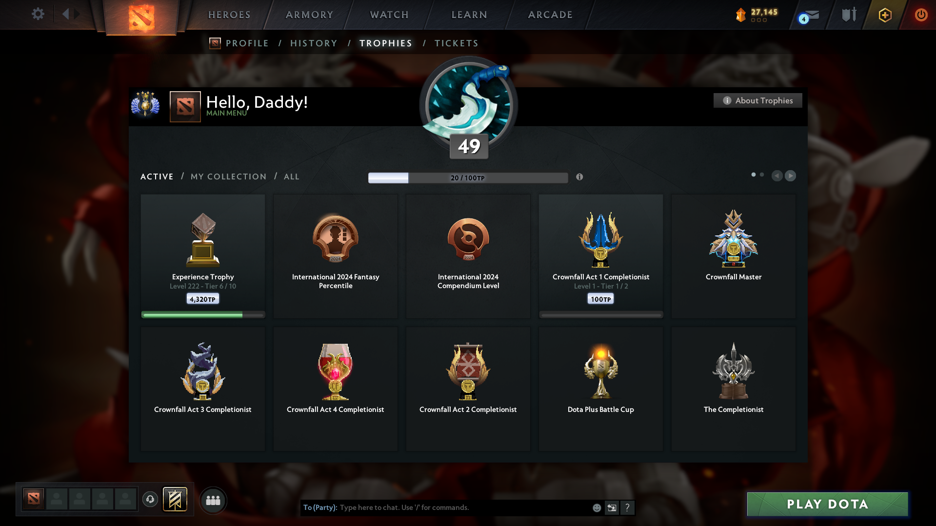 Divine IV | MMR: 5266 - Behavior: 8756 - Communication: 8756