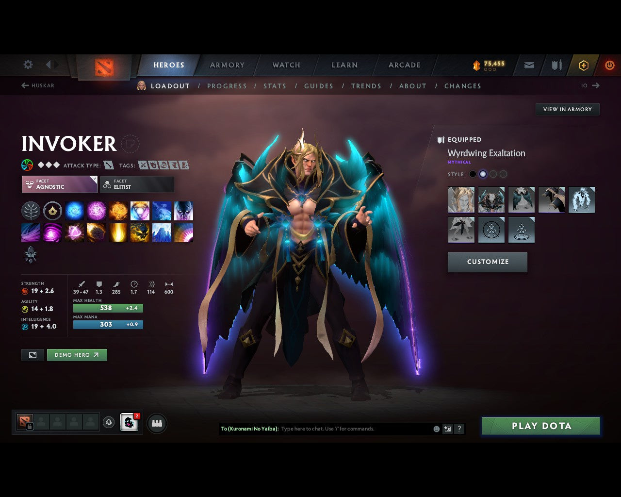 Archon I | MMR: 2254 - Behavior: 7891 - Communication: 7718