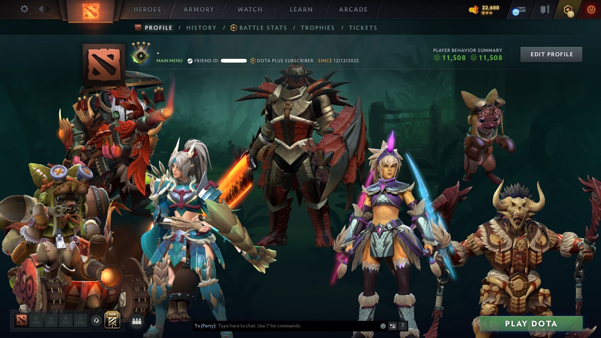 MMR: 443 - Behavior: 11508