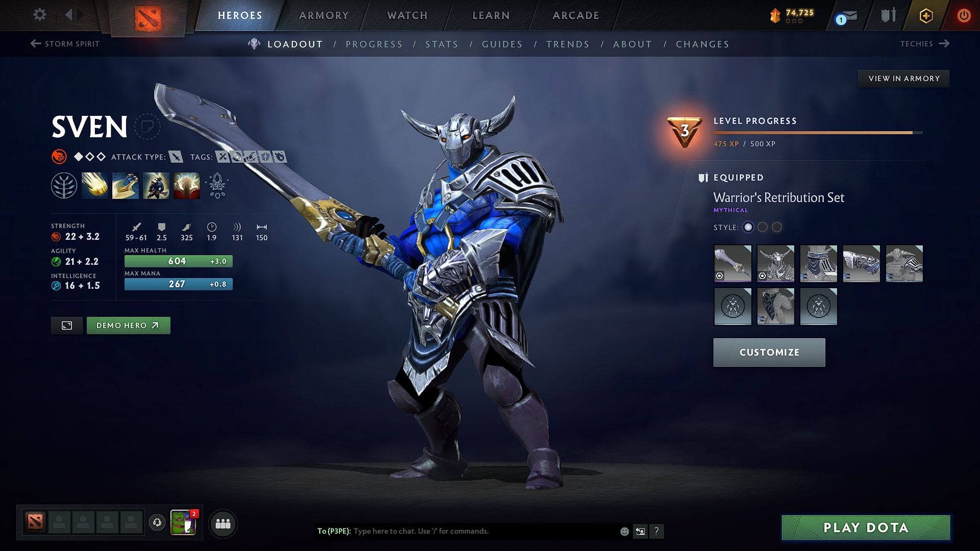 Crusader II | MMR: 1781 - Behavior: 11251 - Communication: 11251