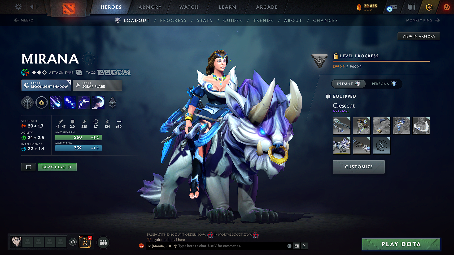 Archon IV | MMR: 2868 - Behavior: 10810 - Communication: 10810