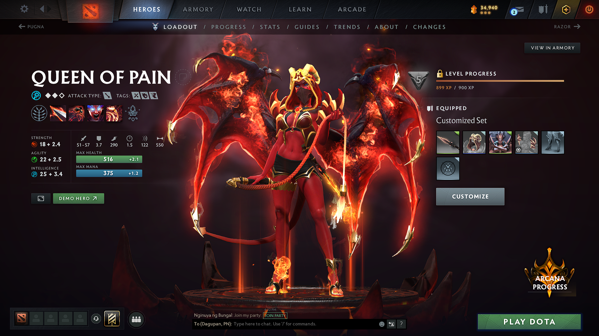 Legend I | MMR: 3208 - Behavior: 8244 - Communication: 8244