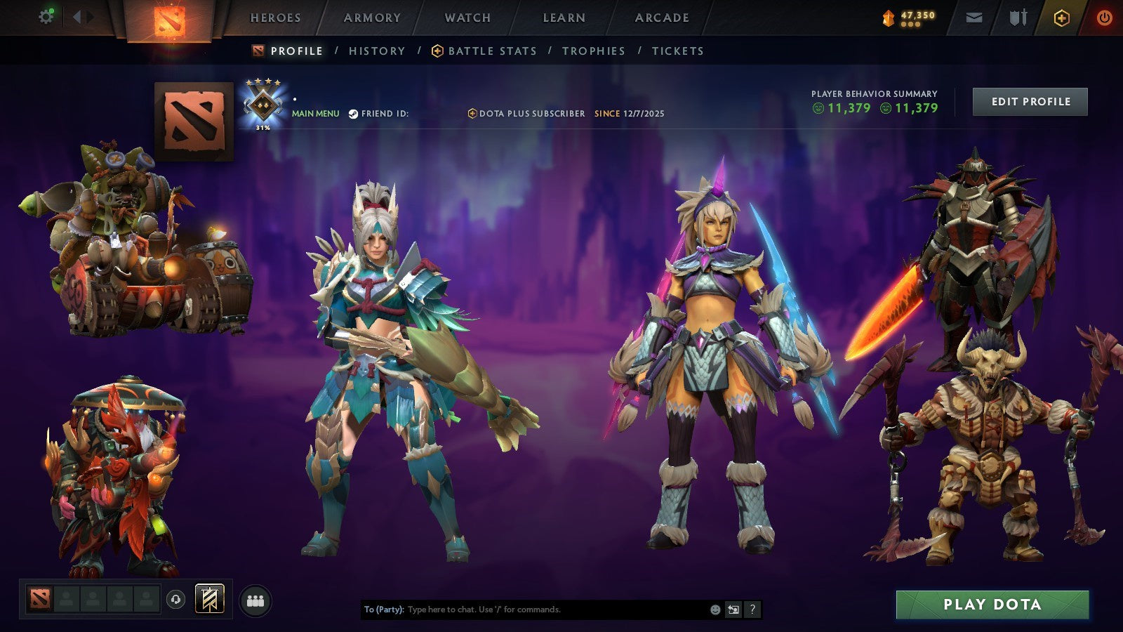 MMR: 1280 - Behavior: 11379