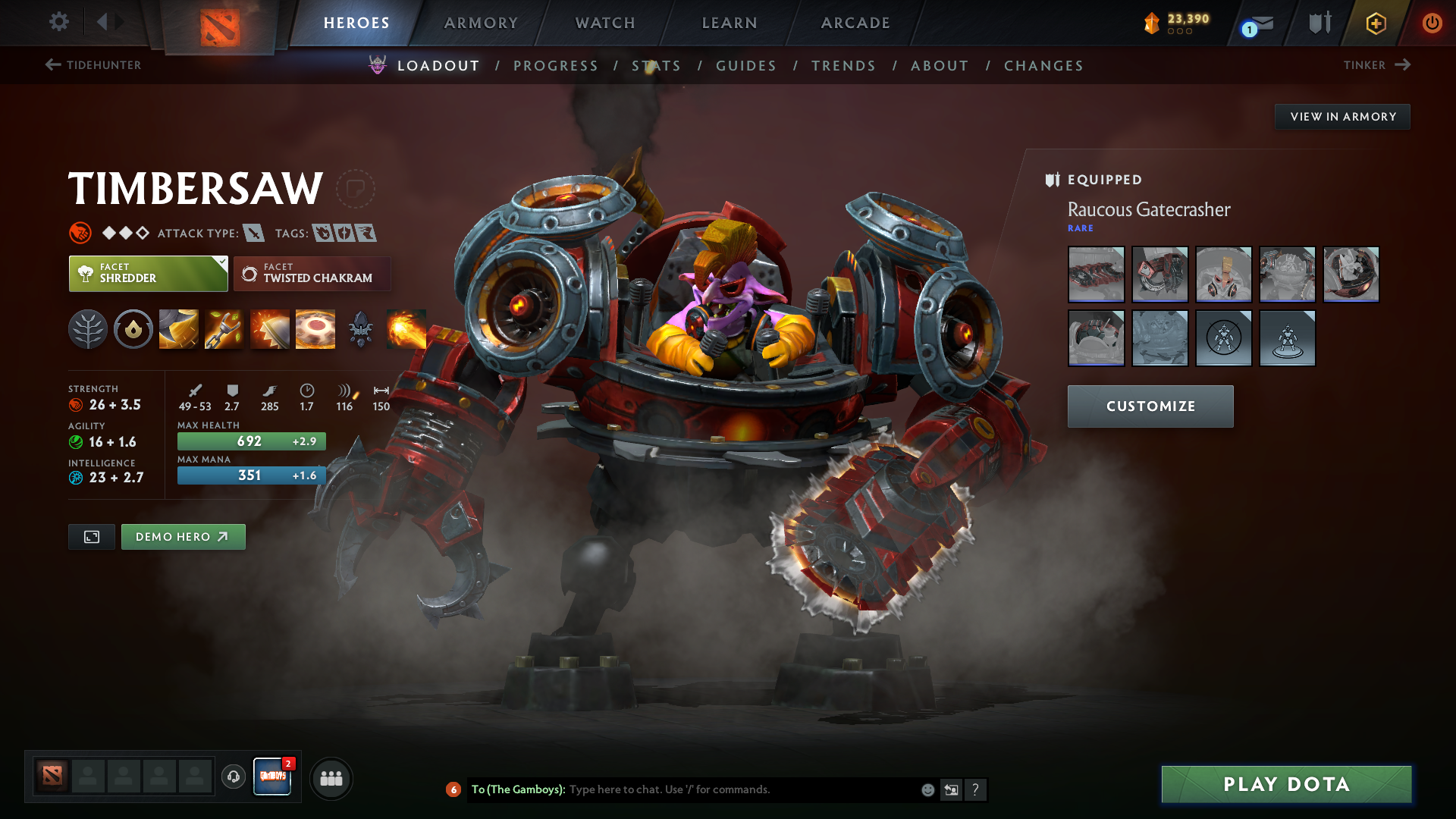 Crusader II | MMR: 1692 - Behavior: 10472