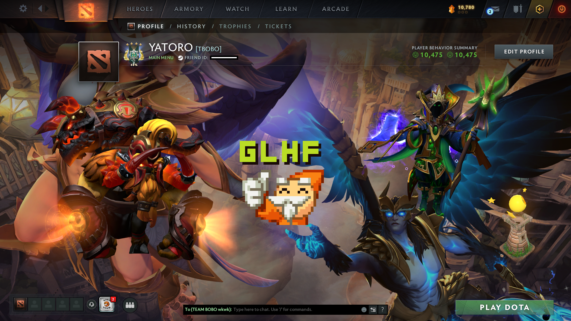 Archon IV | MMR: 2846 - Behavior: 10475 - Communication: 10475