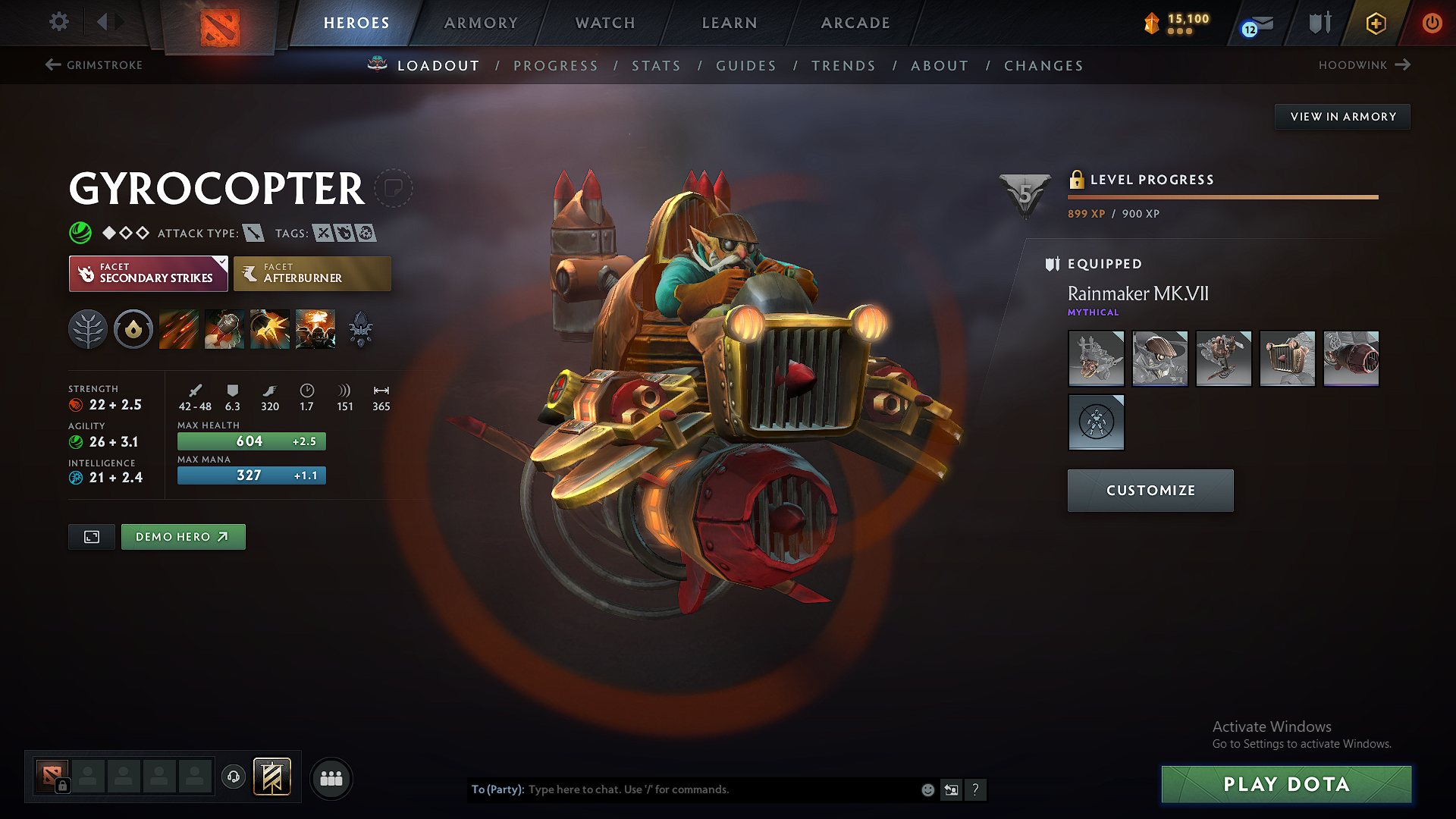 Herald V | MMR: 588 - Behavior: 7351 - Communication: 7351