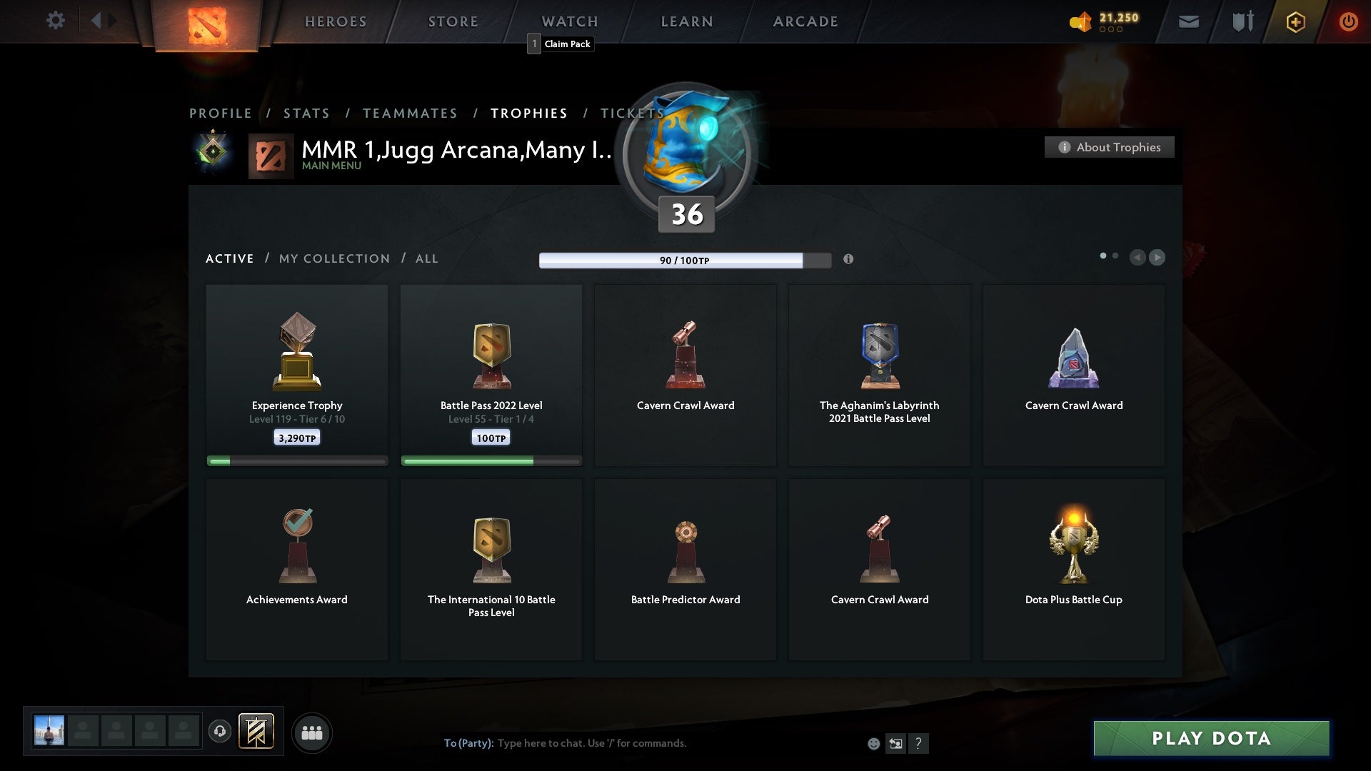 Herald I | MMR: 1 - Behavior: 9857