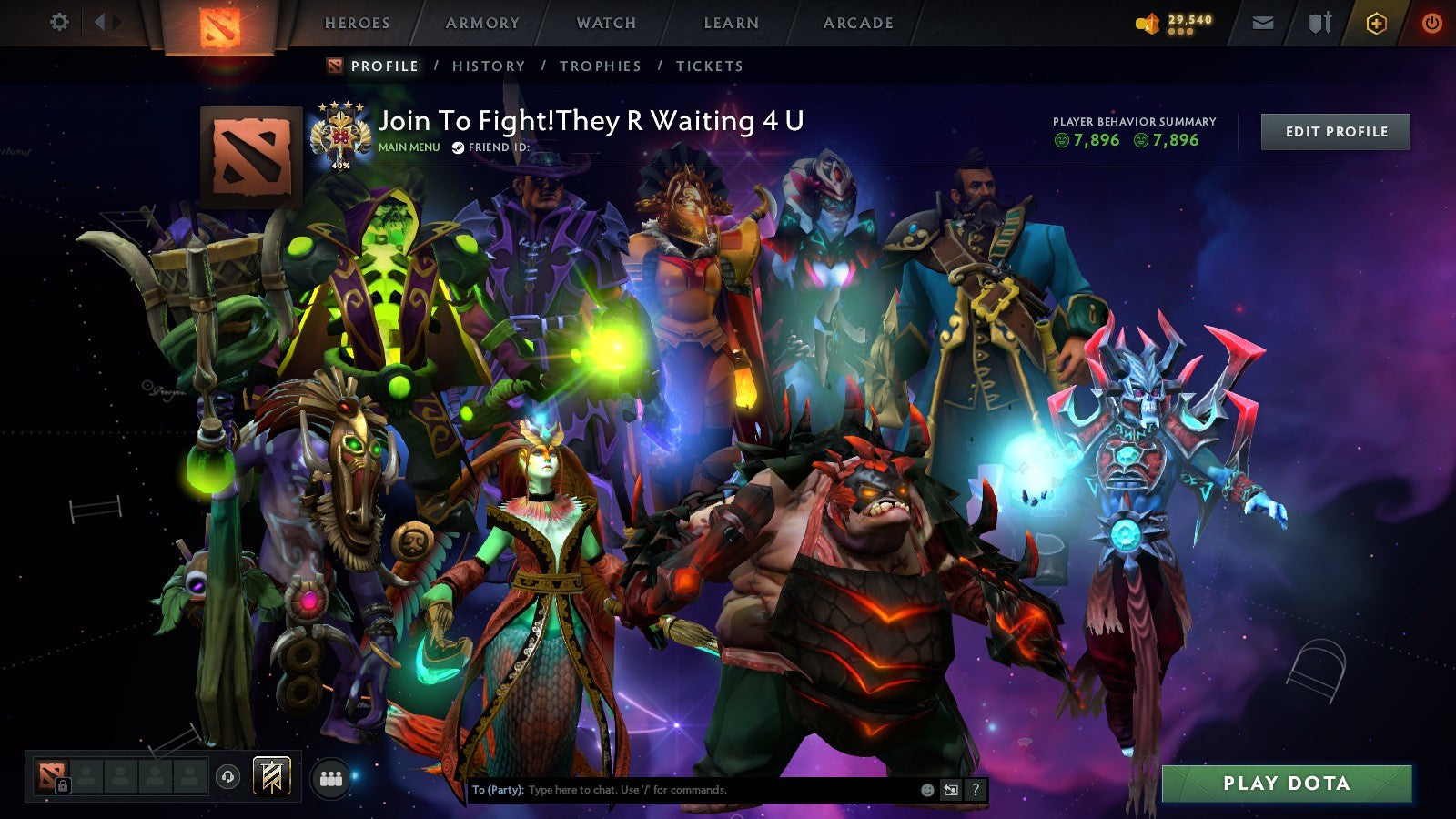 MMR: 3604 - Behavior: 7896