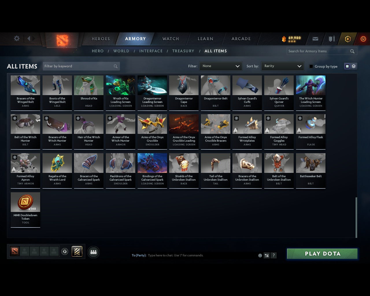 Legend I | MMR: 3110 - Behavior: 9170 - Communication: 9170