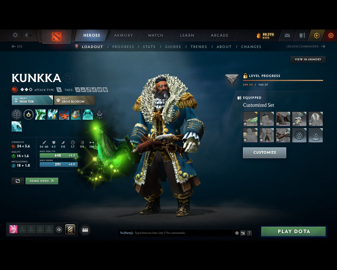 Divine IV | MMR: 5195 - Behavior: 12000