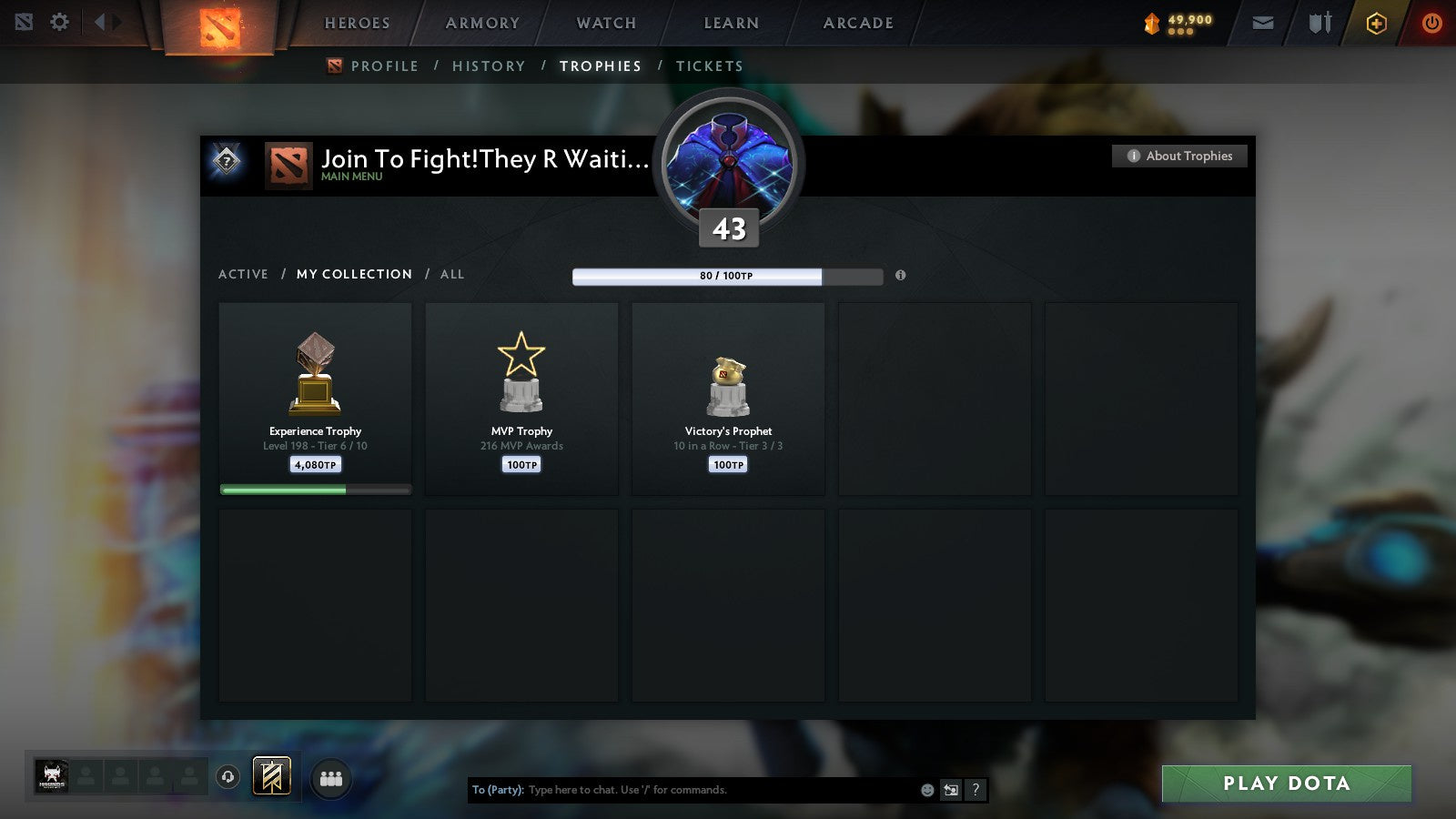 MMR: 5450 - Behavior: 9448