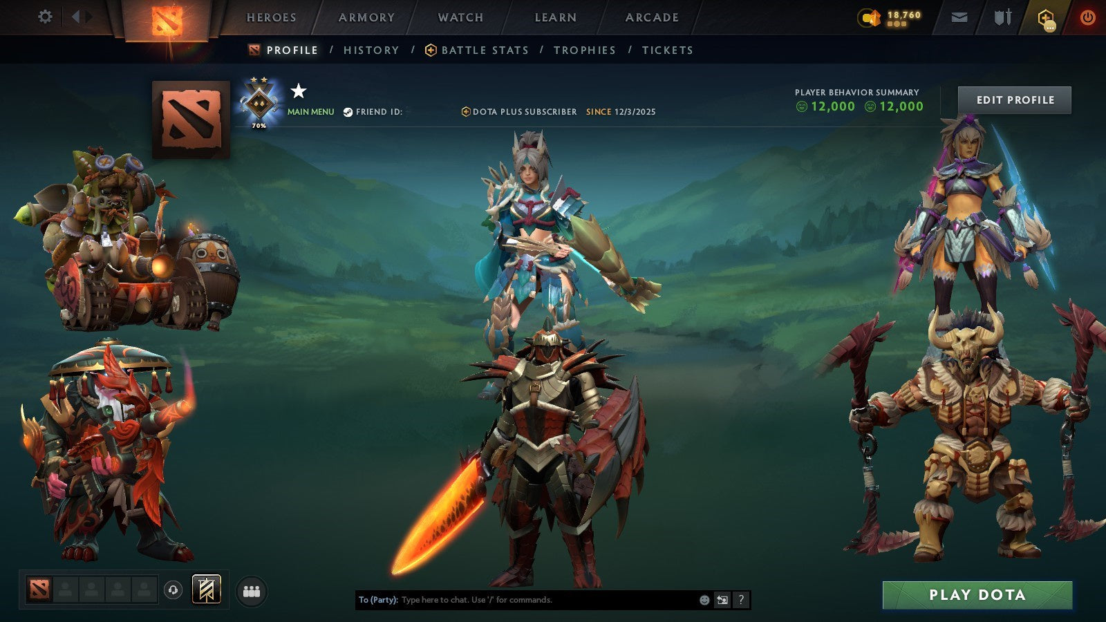 MMR: 1032 - Behavior: 12000