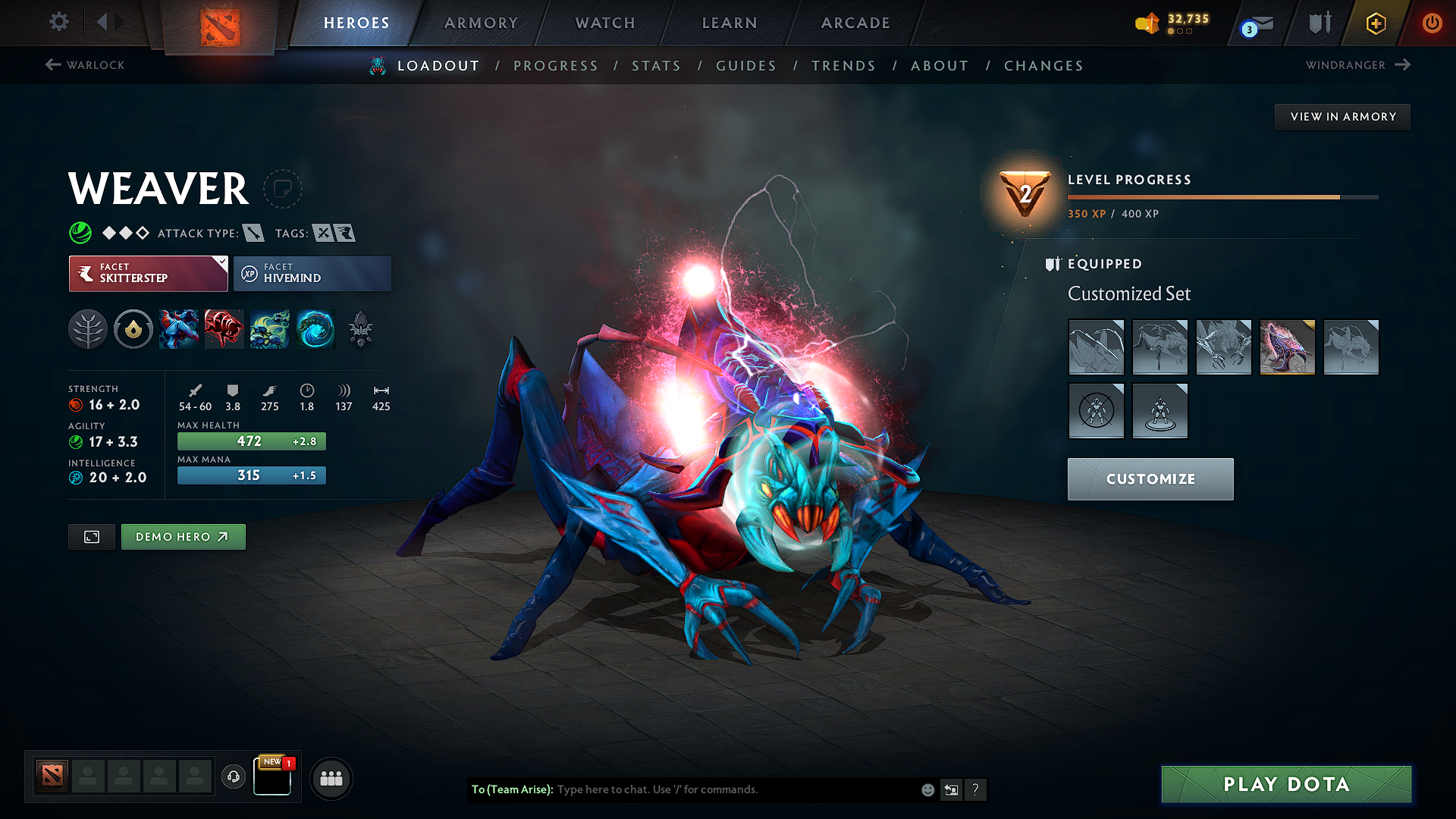 Archon IV | MMR: 2732 - Behavior: 11891 - Communication: 11891