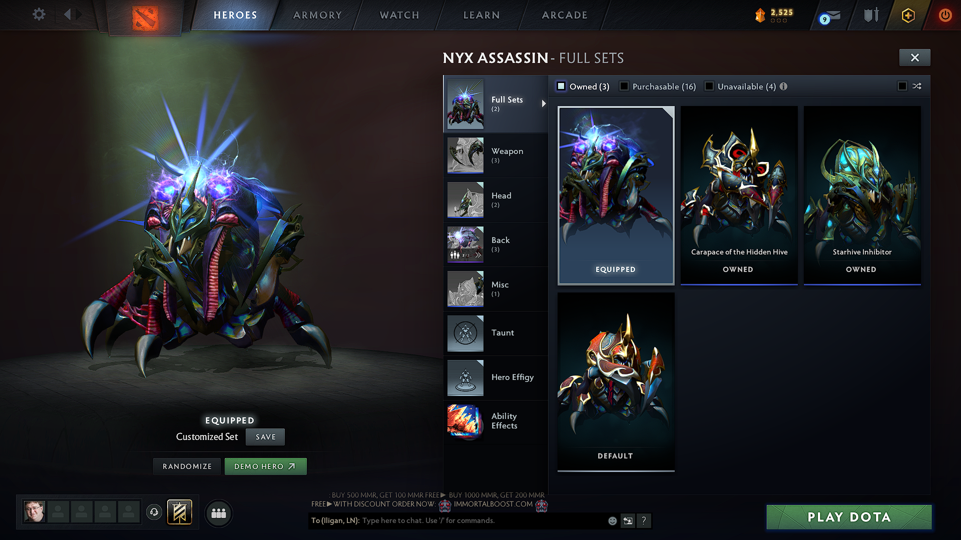 Legend IV | MMR: 3678 - Behavior: 11537 - Communication: 11537