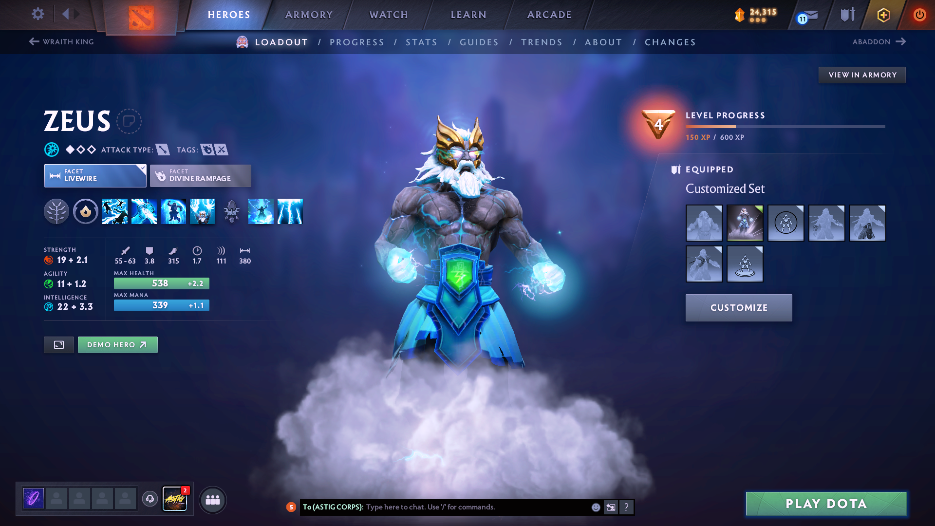 Ancient I | MMR: 3800 - Behavior: 11941 - Communication: 11147