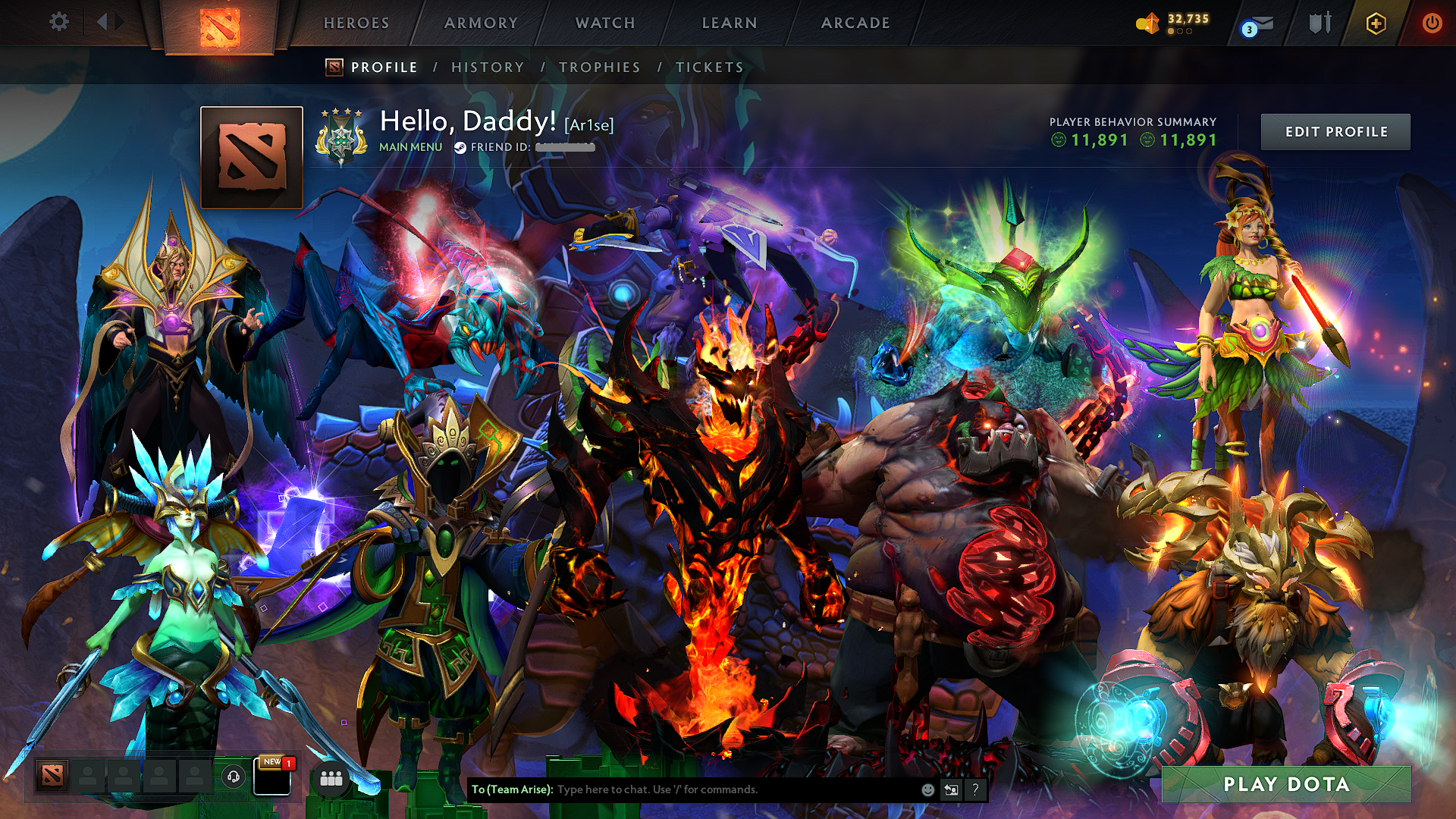 Archon IV | MMR: 2732 - Behavior: 11891 - Communication: 11891