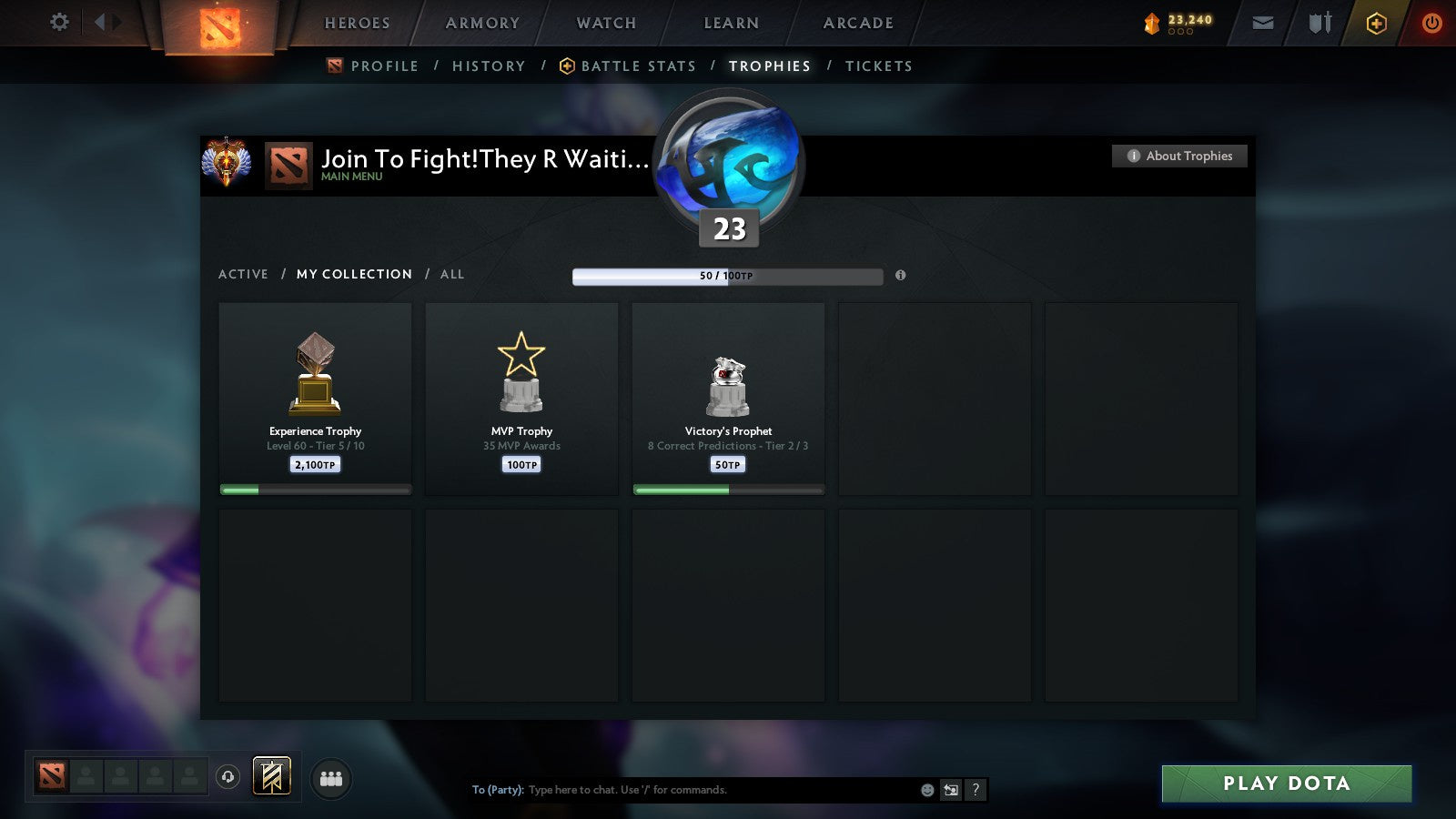 MMR: 5812 - Behavior: 10647