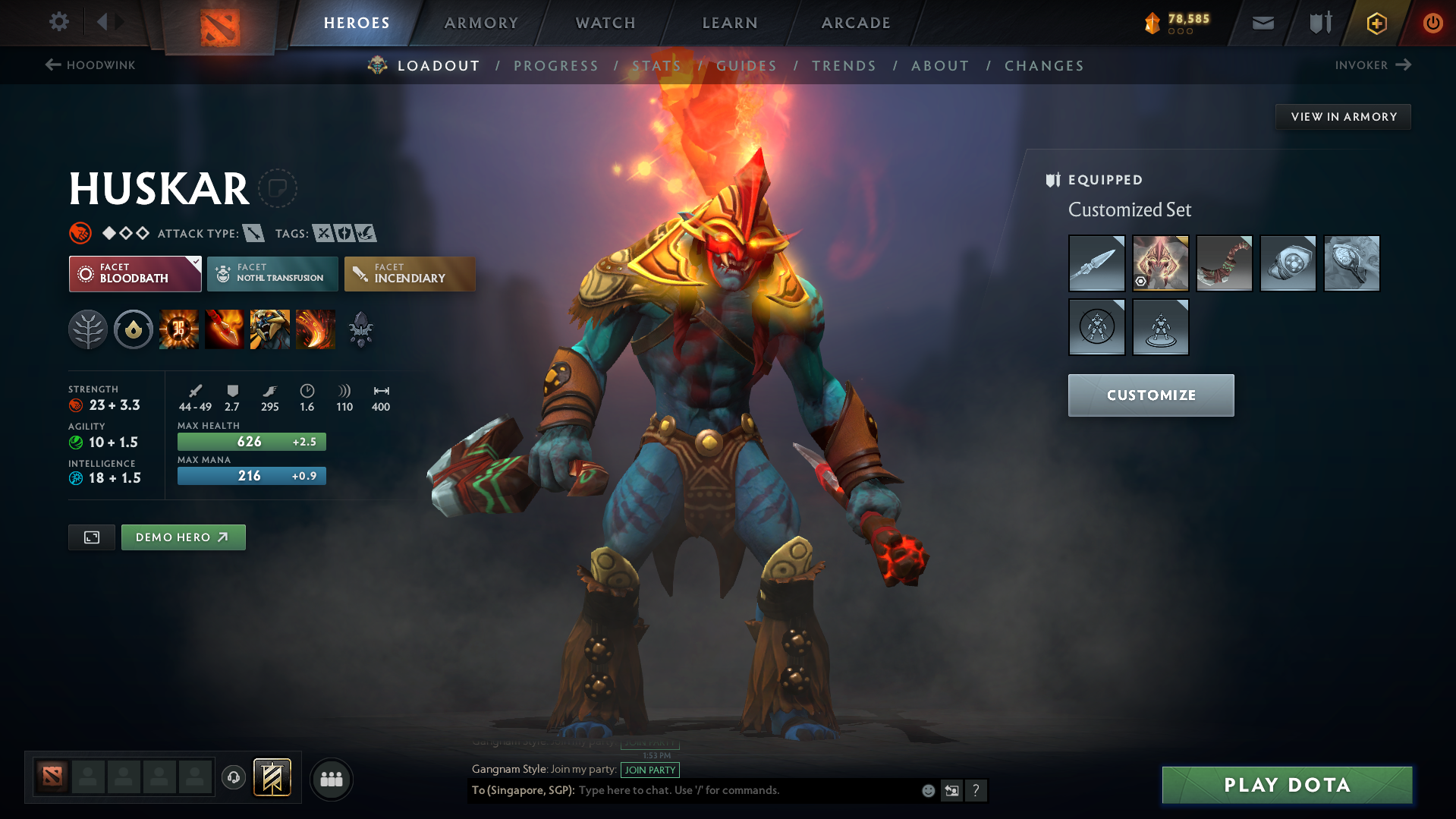 Legend III | MMR: 3412 - Behavior: 8969 - Communication: 8969