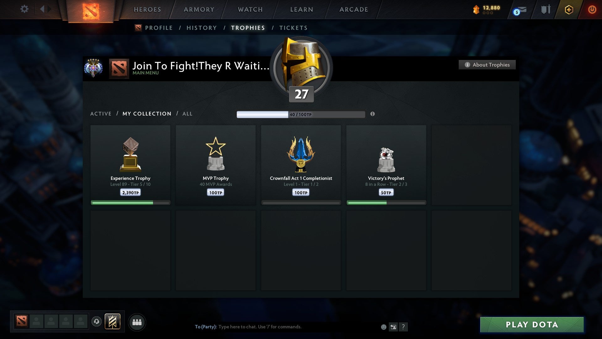 Ancient V | MMR: 4506 - Behavior: 10568 - Communication: 10568